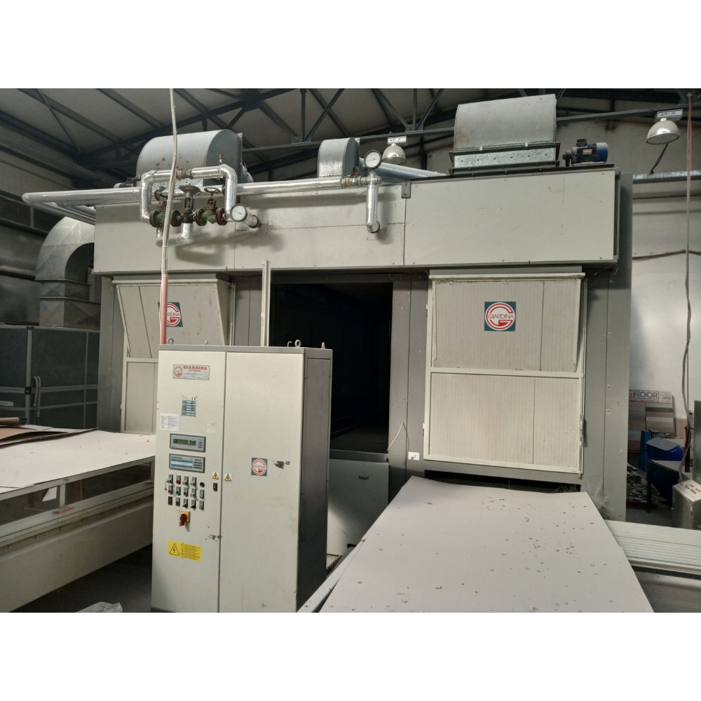 Giardina GS4-V2 - GV3 3500 - Traslatore 90 Sprey Atım Hattı Katlı Kurutma Fırını Giardina GS4-V2 - GV3 3500 - Traslatore 90 Sprey Atım Hattı Katlı Kurutma Fırını